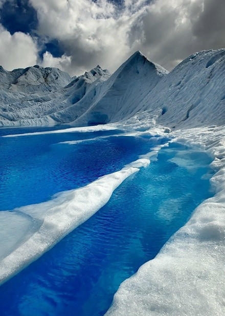 智利的冰川 
